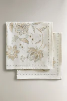 SERVIETTE DE TABLE IMPRIMÉ FLORAL