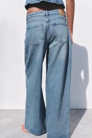 JEAN Z1975 COUPE LARGE À TAILLE HAUTE ET PINCES
