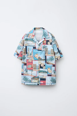 PHOTOGRAPHIC PRINT SHIRT