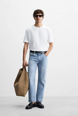 T-SHIRT EN MAILLE REGULAR FIT