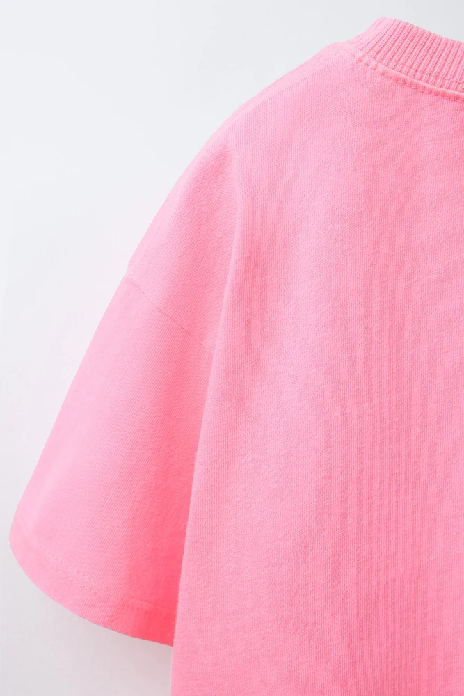 GARMENT DYE PRINTED T-SHIRT
