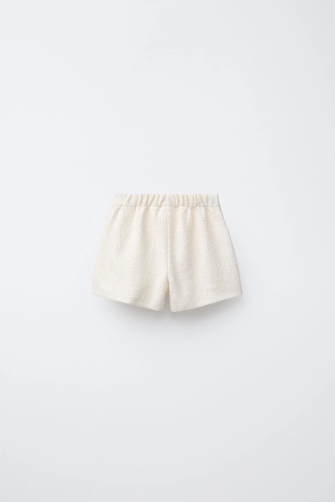 JUPE-SHORT BERMUDA STRUCTURÉE