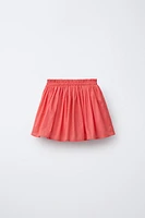 BUTTON SKORT