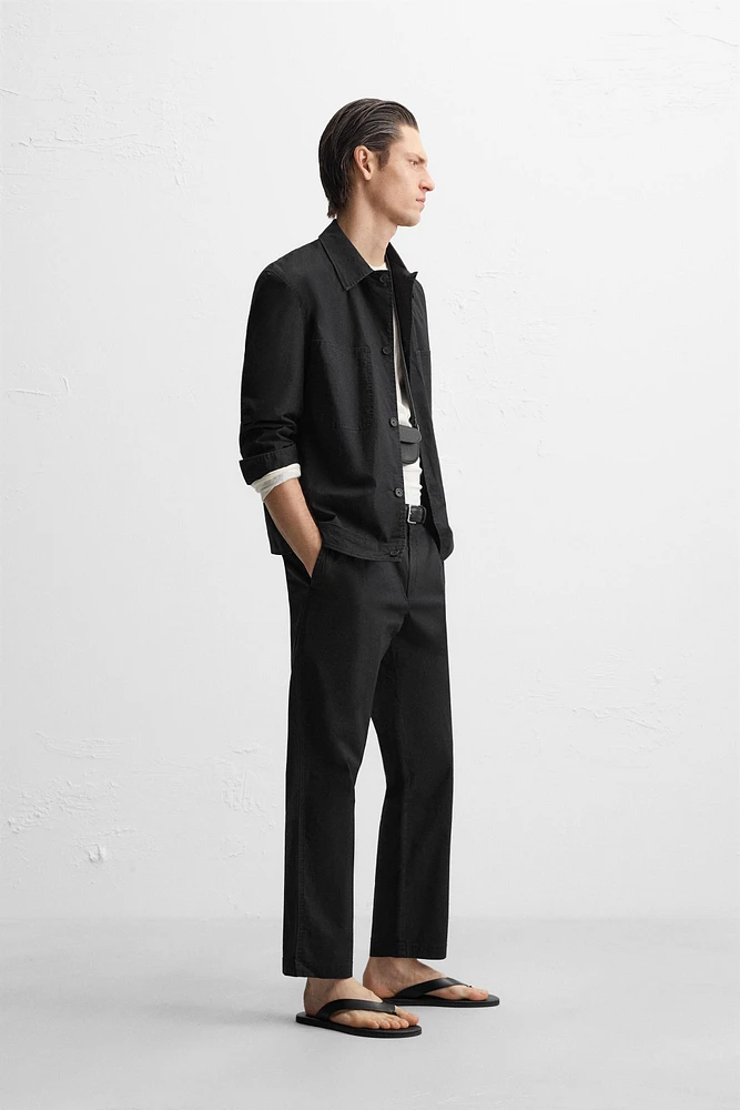 STRAIGHT FIT PANTS