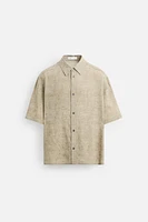 VISCOSE JACQUARD SHIRT