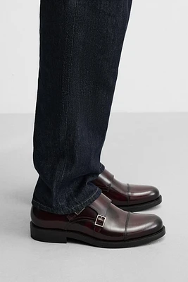 LEATHER BUCKLE SHOE