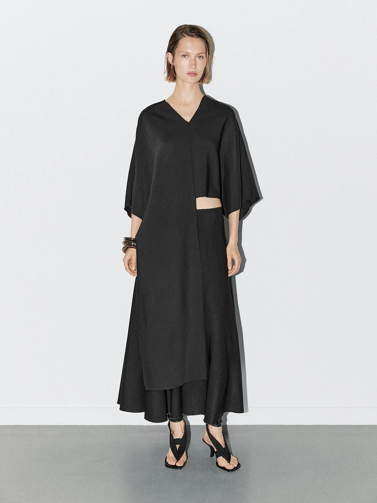 Flowing flounce skirt - STUDIO