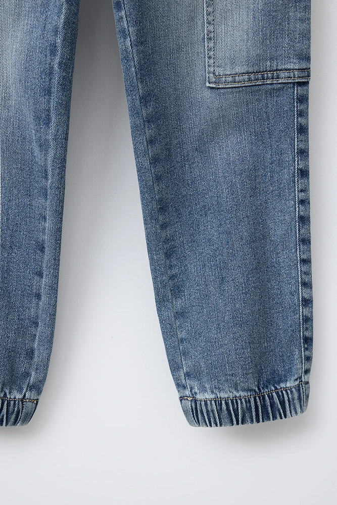 JEAN JOGGER À POCHES