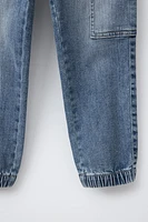 JEAN JOGGER À POCHES