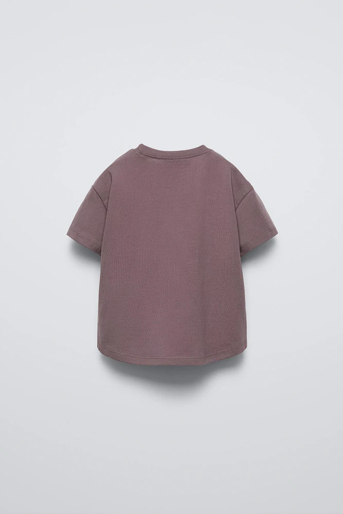 PRINTED SPARKLY T-SHIRT
