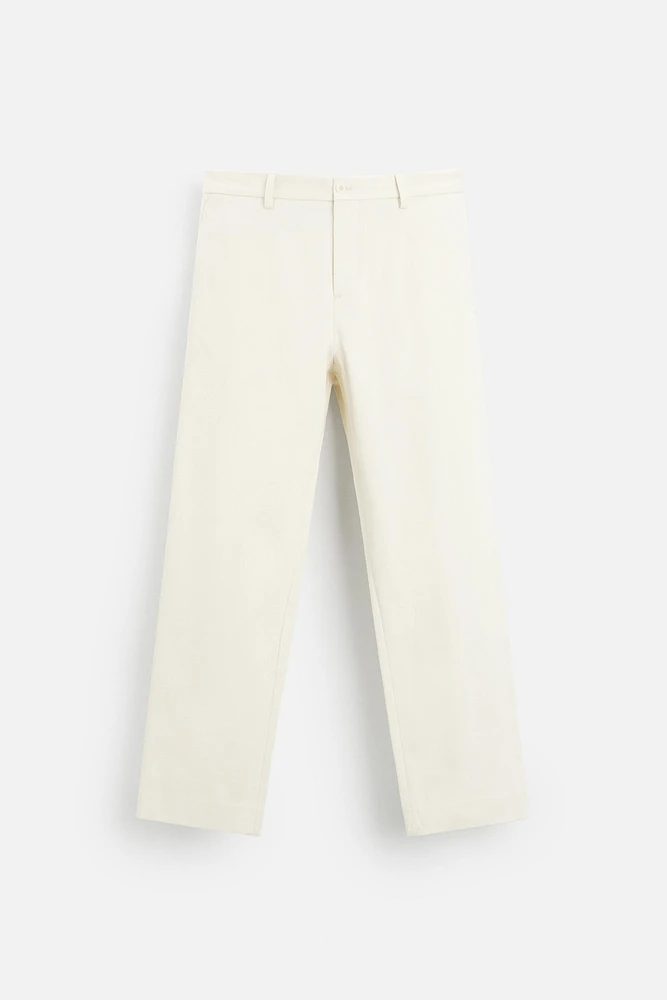 TEXTURED PANTS