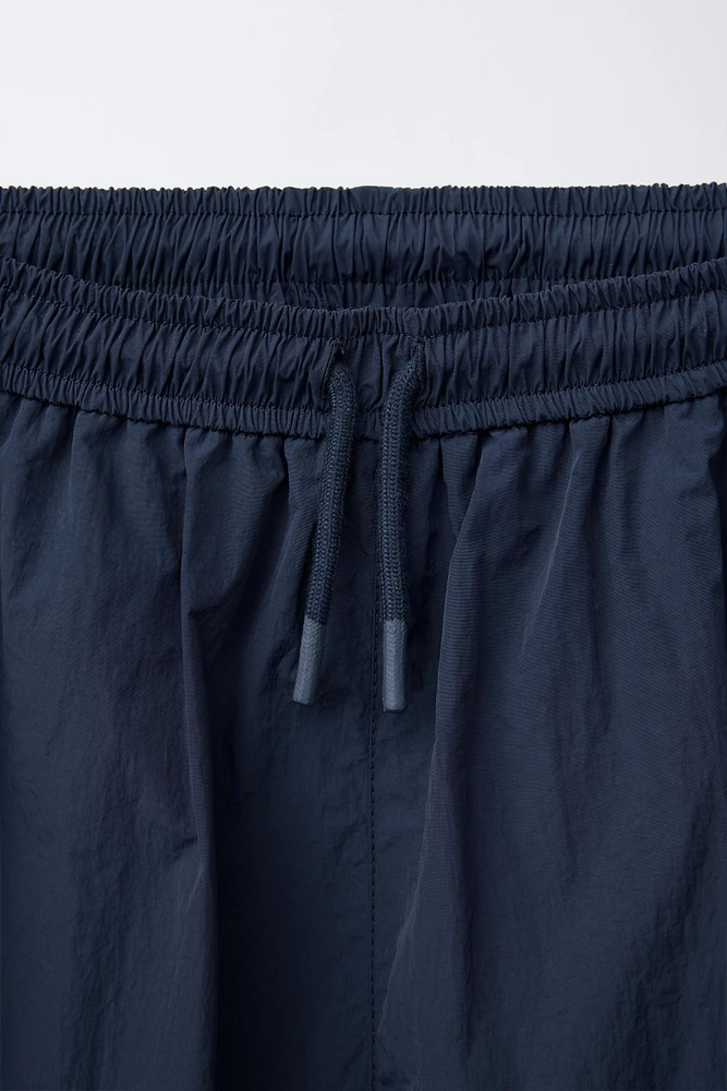 NYLON BALLOON CONVERTIBLE SHORTS