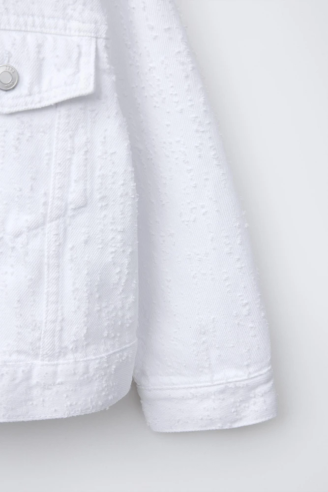 VESTE EN JEAN EFFET USÉ