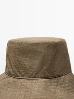 Bucket hat with bow