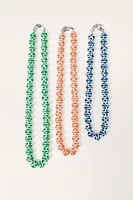 LOT DE 3 COLLIERS À BOULES ÉDITION LIMITÉE