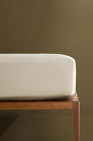 THICK SATEEN FITTED SHEET (300 THREAD COUNT