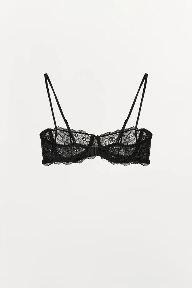 UNDERWIRE LACE BRA