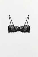 UNDERWIRE LACE BRA
