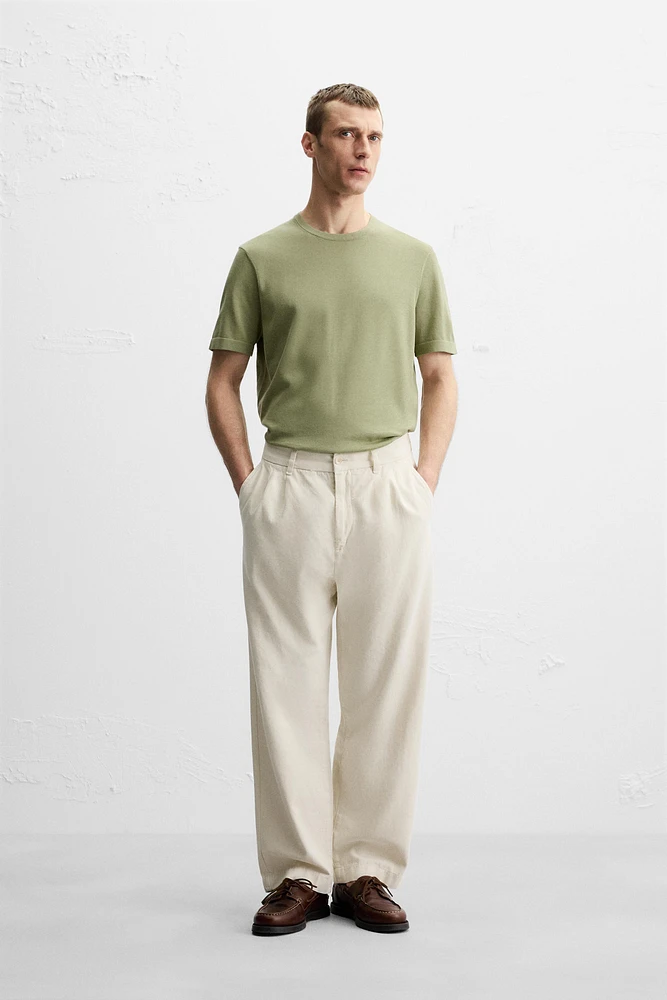 REGULAR FIT KNIT T-SHIRT