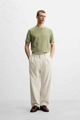 REGULAR FIT KNIT T-SHIRT