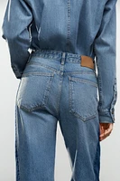 STRAIGHT CUT MID RISE JEANS ZW COLLECTION