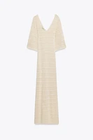 POINTELLE KNIT MAXI DRESS