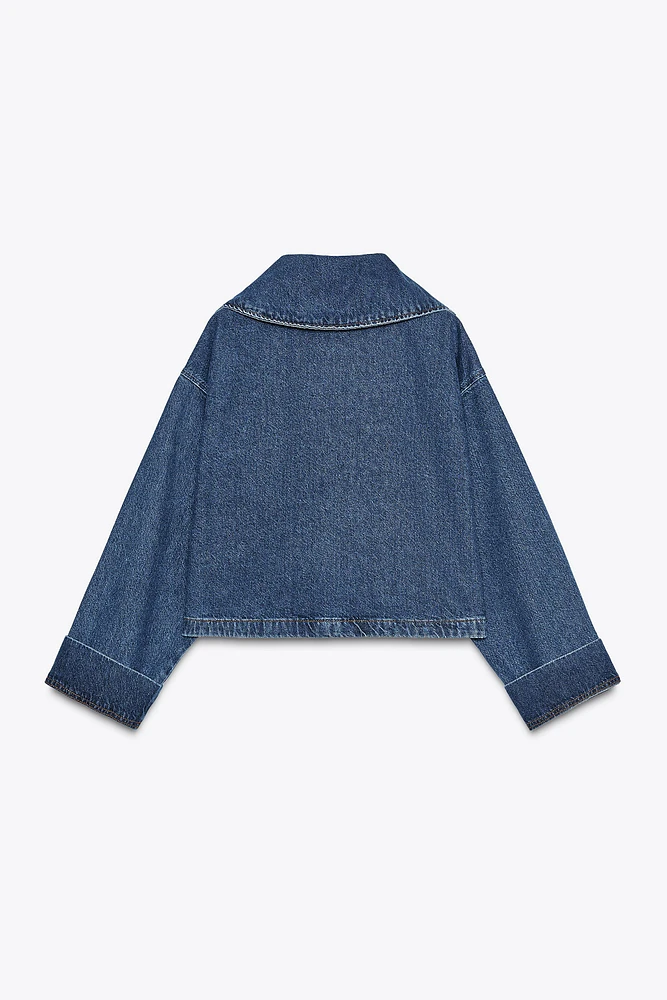 VESTE EN JEAN Z1975 AVEC ZIP