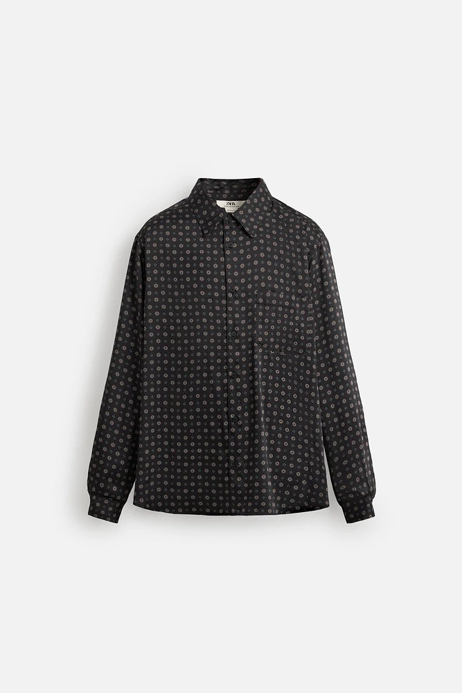 GEOMETRIC PRINT SHIRT LIMITED EDITION