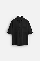 STRETCH OVERSHIRT