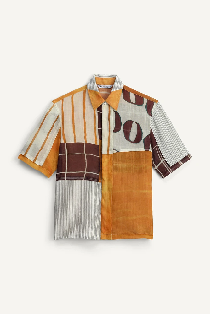 PATCHWORK SHIRT LIMITED EDITION