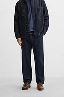 COTTON-LINEN PANTS