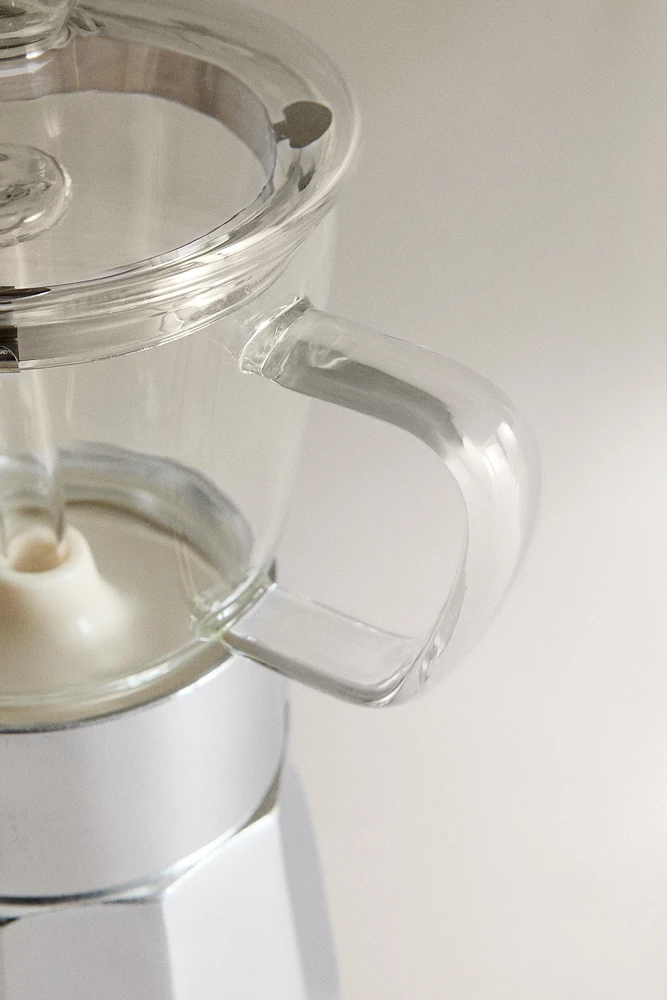 CAFETIÈRE ITALIENNE BOROSILICATE 6 TASSES