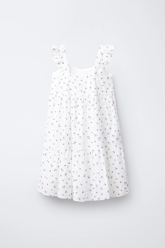 ROBE BRODERIES FLEURS