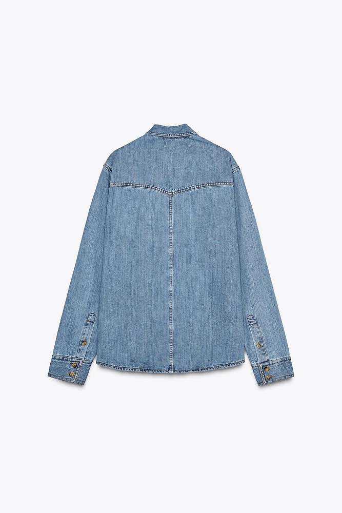 DENIM SHIRT ZW COLLECTION