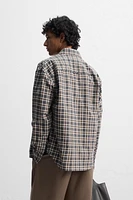 CHEMISE RELAXED FIT À CARREAUX