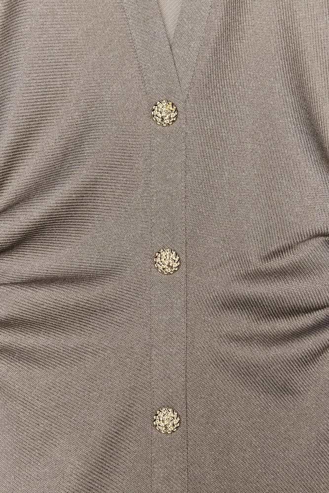 PIQUÉ SHIRT DRESS