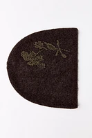 BEADED ALPACA WOOL BLEND BEANIE