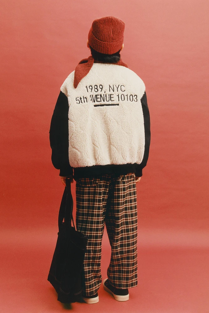 FLEECE BOMBER