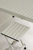 SET OF FOLDING BEACH STOOL TABLE (SET OF 3)