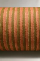 STRIPED CYLINDRICAL CUSHION