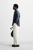 CHEMISE STRUCTURÉE EN CHAMBRAY