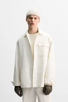 TEXTURED OVERSHIRT LIMITED EDITION