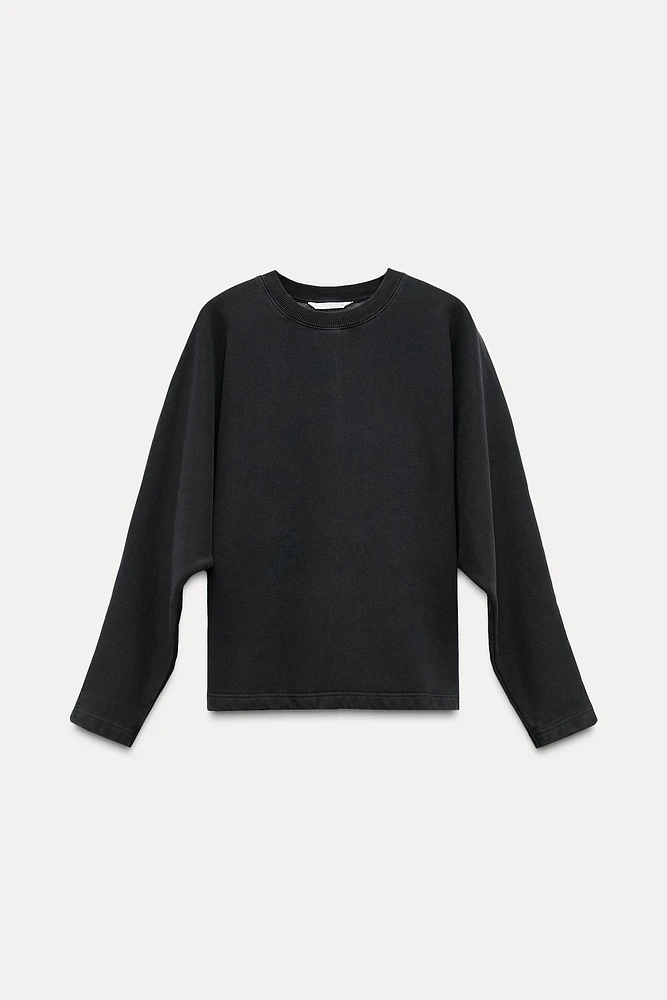 SWEAT AJUSTÉ MANCHES LONGUES
