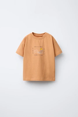 EMBROIDERED T-SHIRT