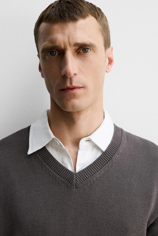 COTTON-LINEN SWEATER LIMITED EDITION
