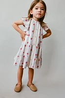 FLORAL JACQUARD DRESS
