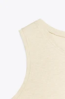 SLEEVELESS TOP