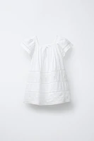 ROBE À ENTRE-DEUX BRODÉS