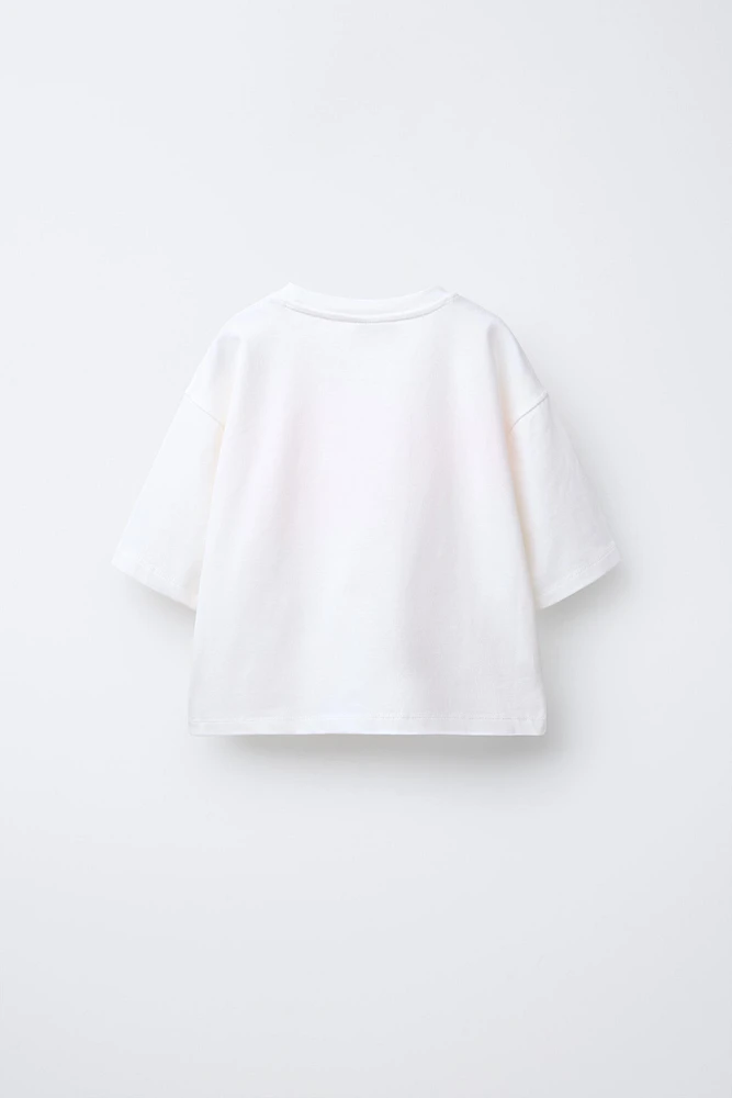 T-SHIRT HEAVY JERSEY AVEC INSCRIPTION