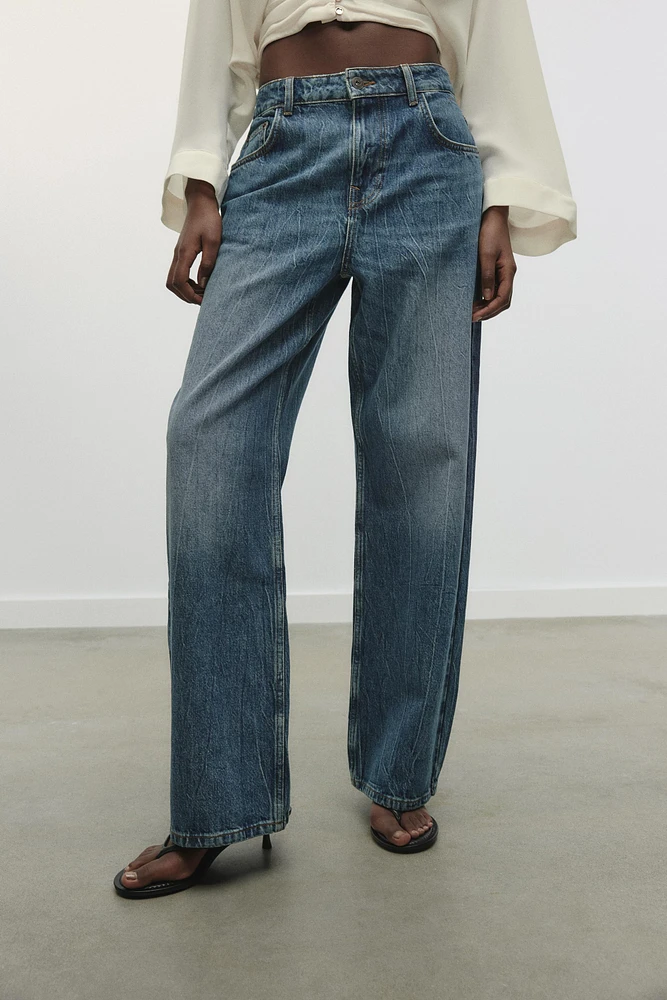 LOOSE FIT HIGH RISE WIDE LEG Z1975 JEANS